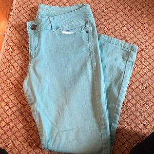 Teal pants